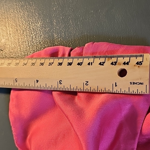 Nicholas Elegant Silk Pink Halter Dress. Maxi Sexy - Picture 10 of 11